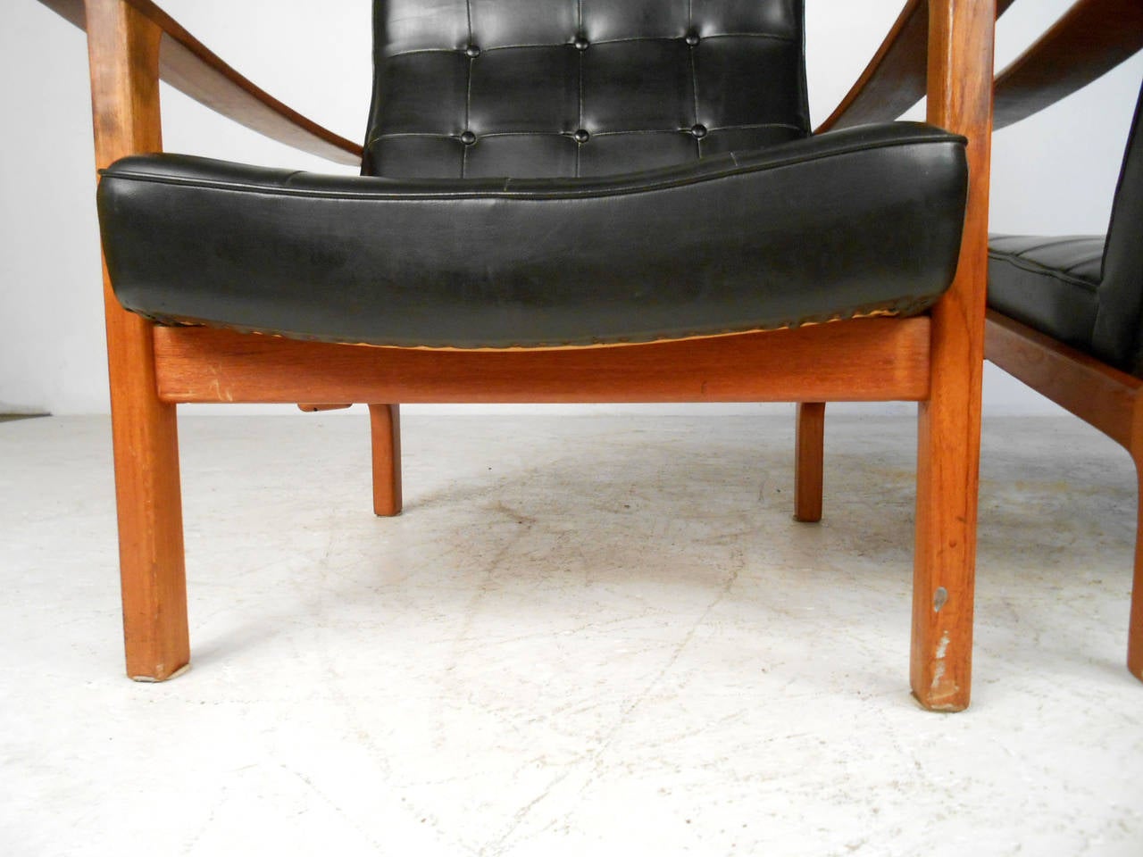 Mid-20th Century Pair of Bröderna Andersson Lounge Chairs For Sale