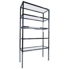 Chrome Etagere