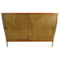 Paul McCobb Calvin Group Mid-Century Sliding Door Cabinet