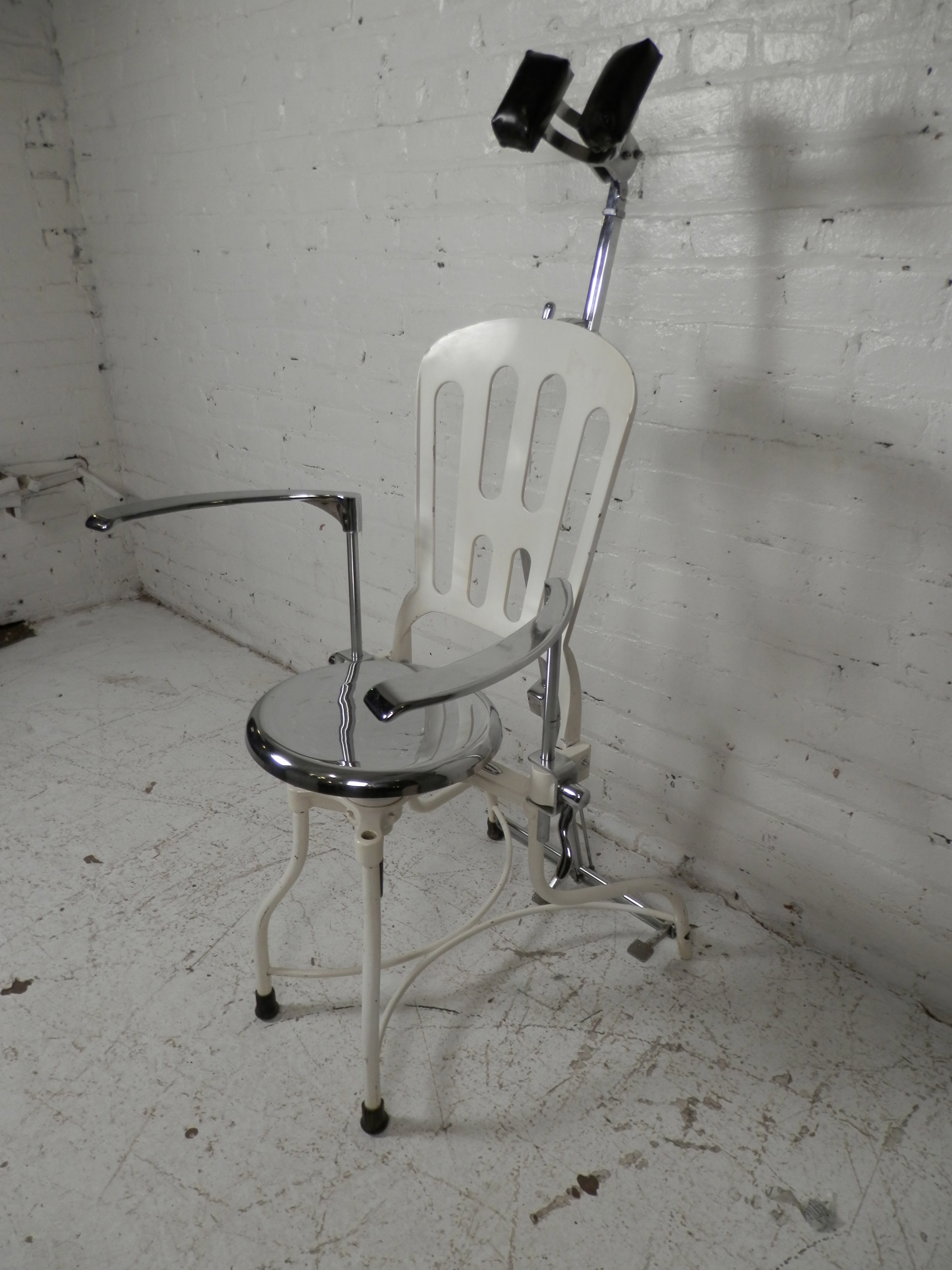 Antique Metal Dental Chair