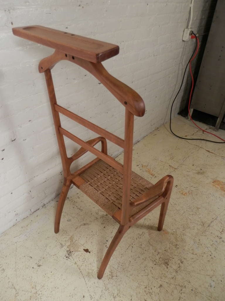 Vintage Modern Gentleman's Valet Chair 1