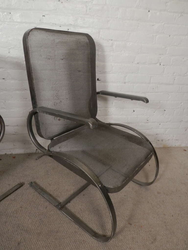 spring base patio chairs