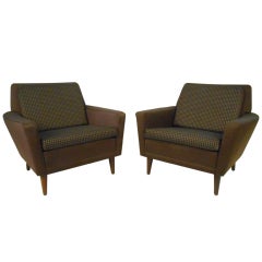 Pair of Dux Club Chairs