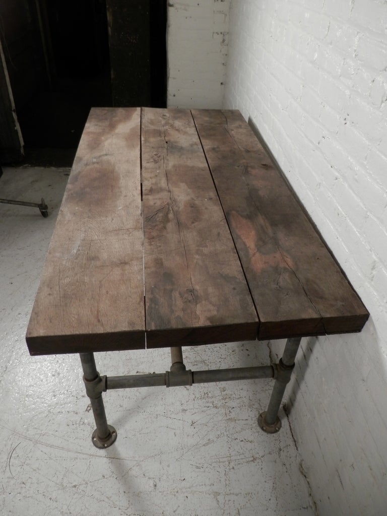American Machine Age Style Work Table