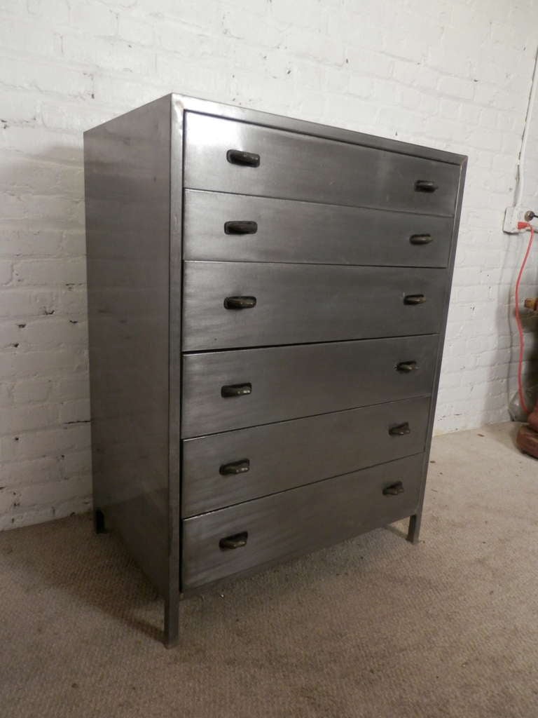 small metal dresser
