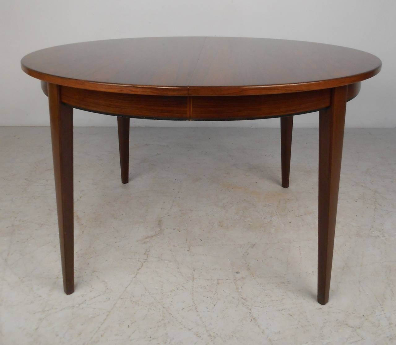 Scandinave moderne Table et chaises de salle à manger en bois de rose Jun, Omann Jun, vers 1959