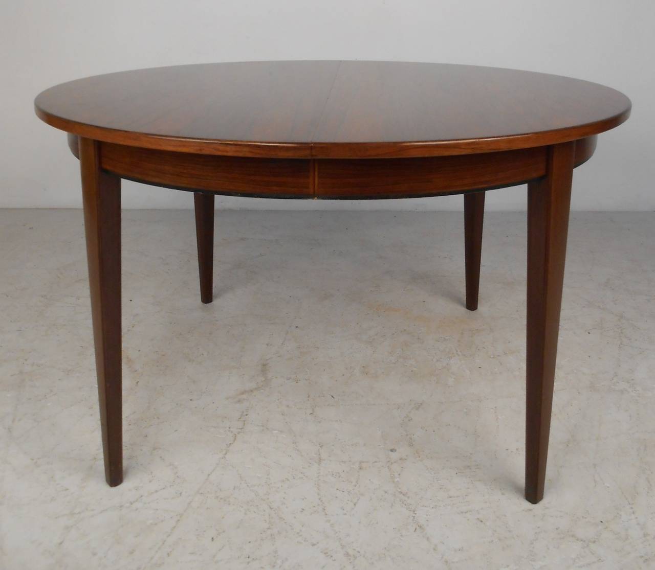 danish rosewood dining table and chairs