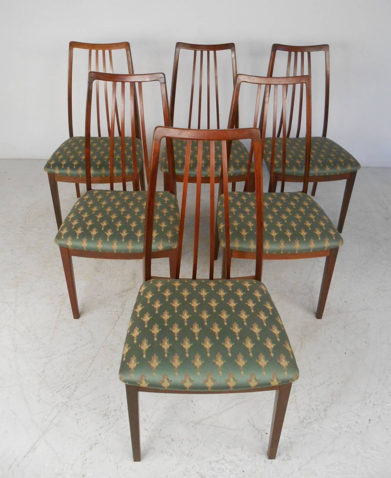 Omann Jun Rosewood Dining Table and Chairs, c. 1959 For Sale 1