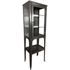 Used Medical Cabinet w/ Glass Shelves