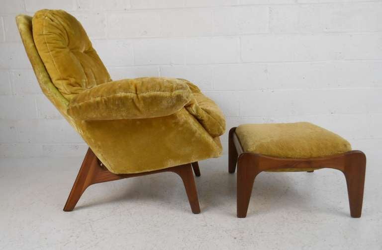 adrian pearsall chair and ottoman