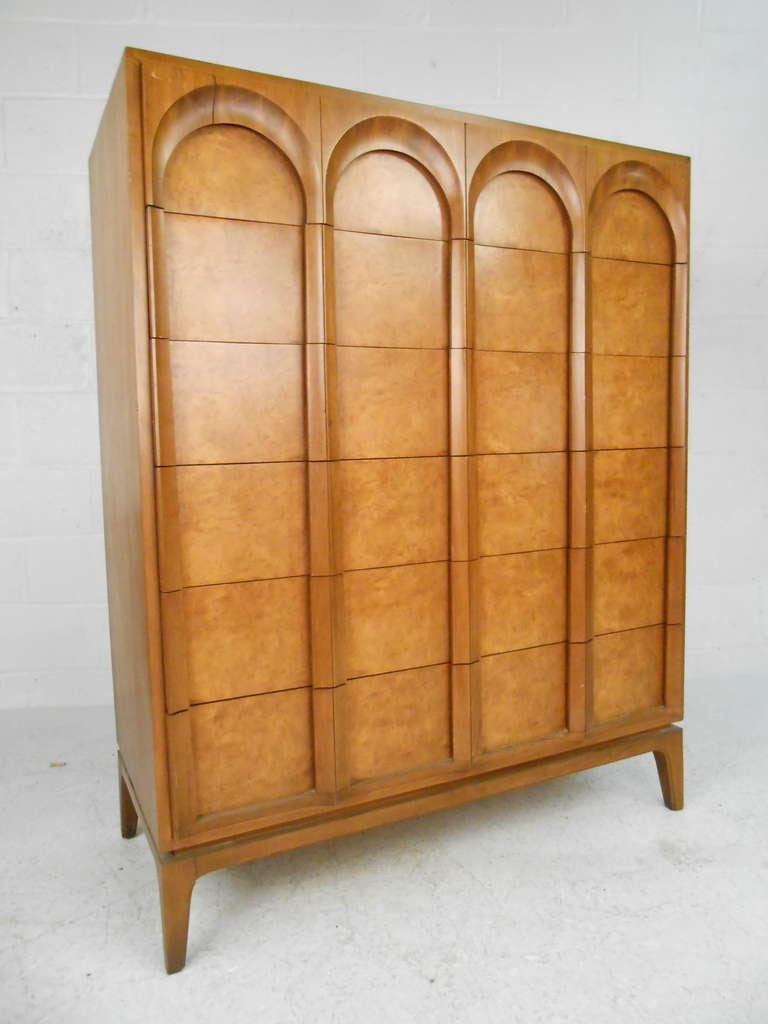Midcentury Highboy Dresser By Thomasville At 1stdibs