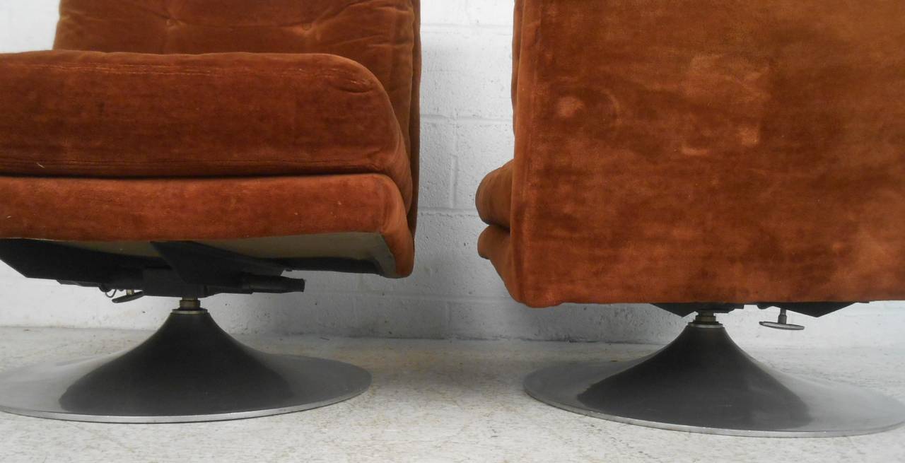 American Milo Baughman Lounge Chairs for Thayer Coggin