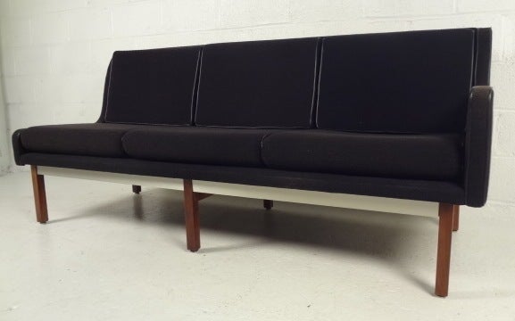 Pair of Mid-Century Modern One-Arm Sofas