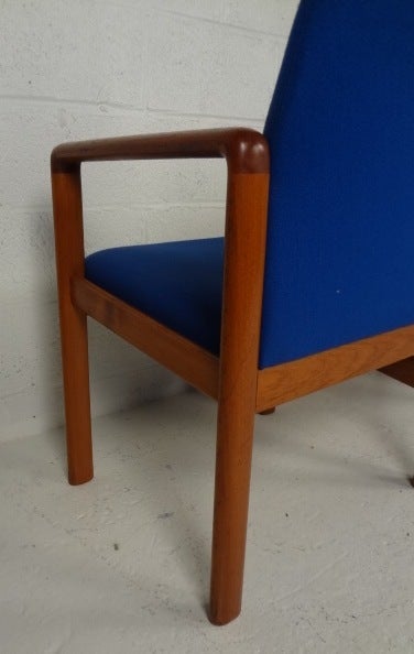Teak Danish Modern Telephone Bench