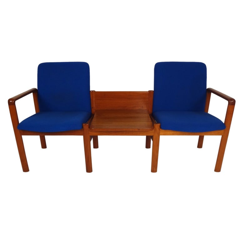 Danish Modern Telephone Bench