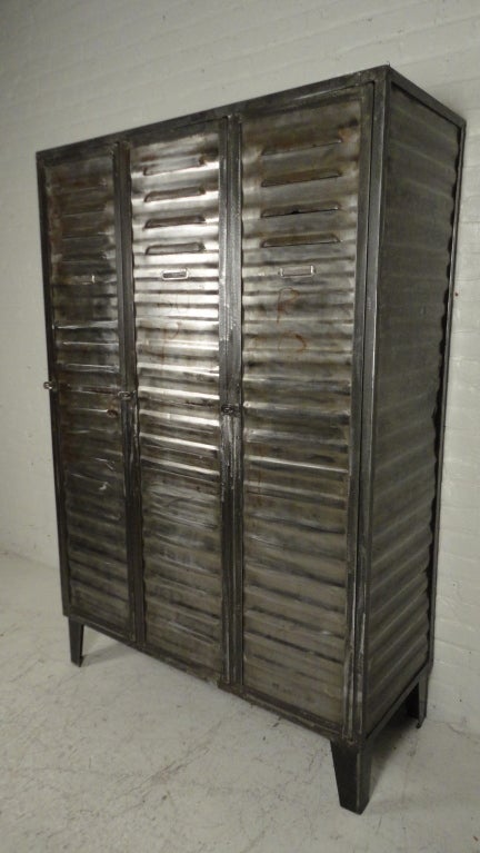 Metal French Army Locker
