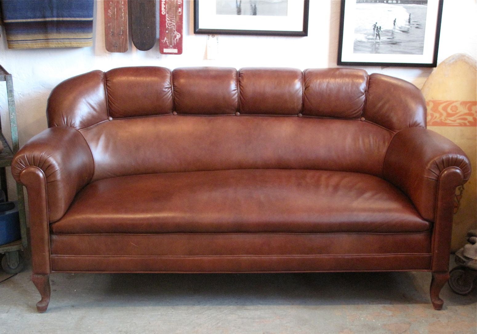 1920
s French Club Chair Sofa