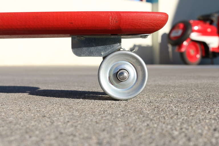 steel wheel skateboard