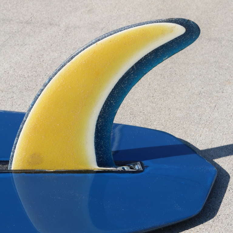 Early 1970's Gerry Lopez Lightning Bolt Surfboard, Restored In Good Condition In Los Angeles, CA