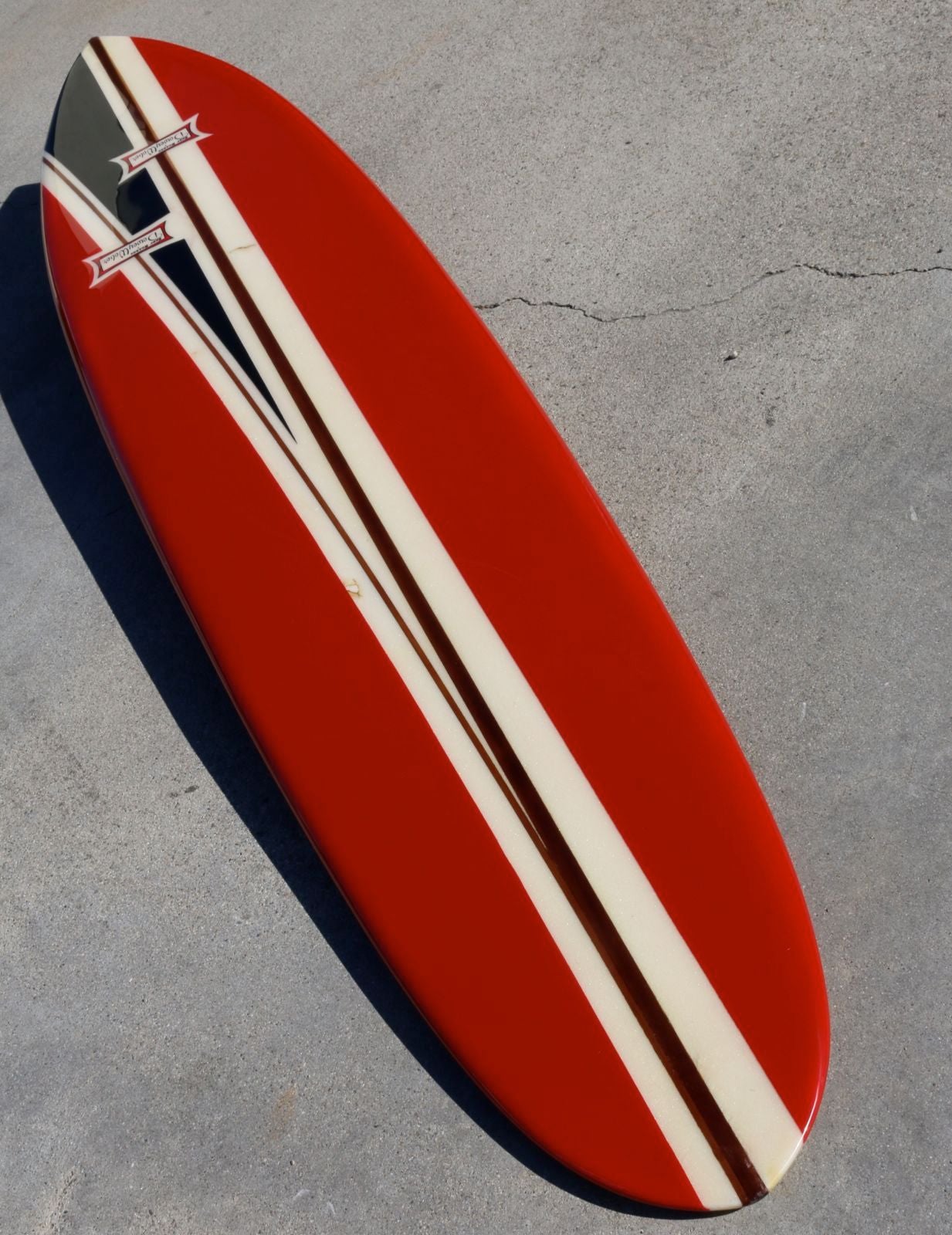 1950s surfboard