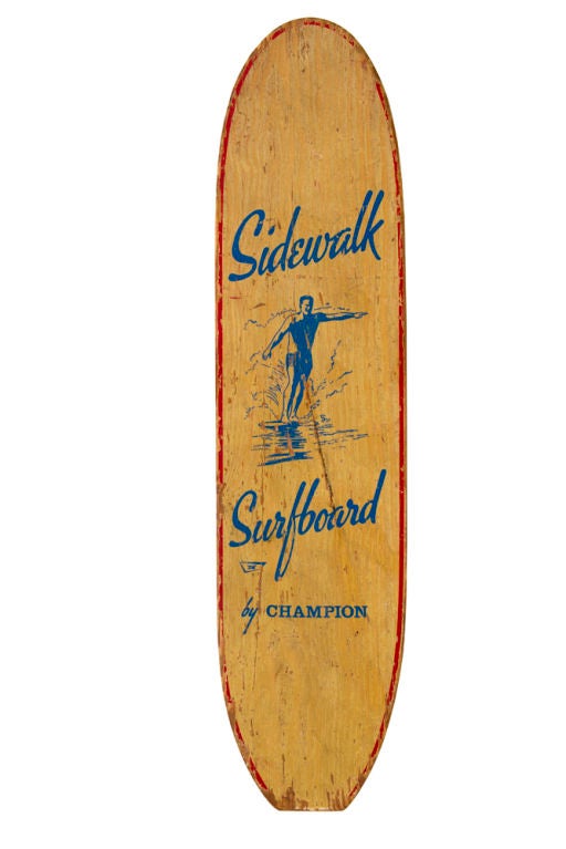 Mid-20th Century Collection of 3 1960s Skateboards