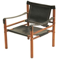 Arne Norell, Rosewood and Leather, Sirocco Safari Chair