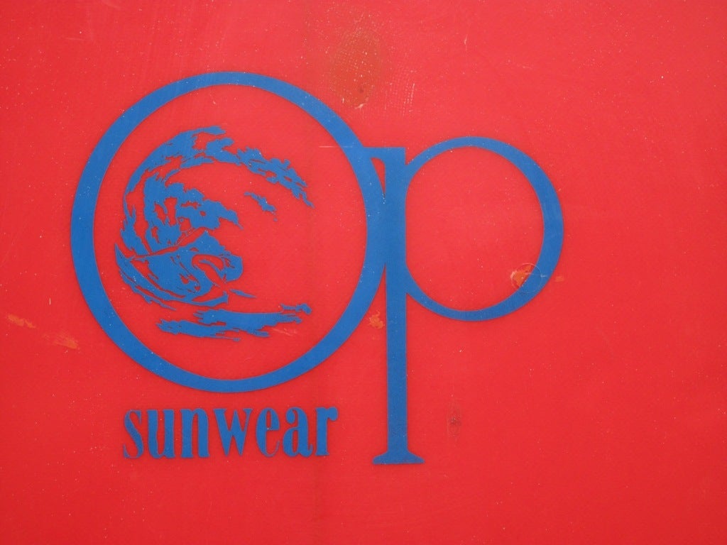 OP Airbrushed Surfboard, 1970s 1