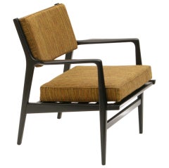Jo Carlsson Chair with Original Upholstery, 1950s Denmark