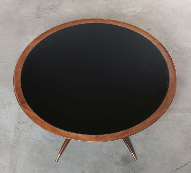 Mid-20th Century Danish Teak and Glass Spider Coffee Table