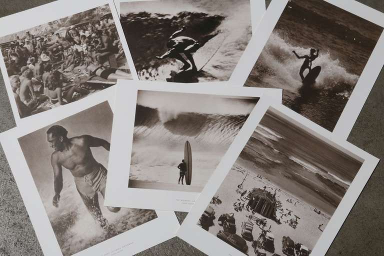 Classic Surf Picture Portfolio by Jack Reinhold In Excellent Condition In Los Angeles, CA