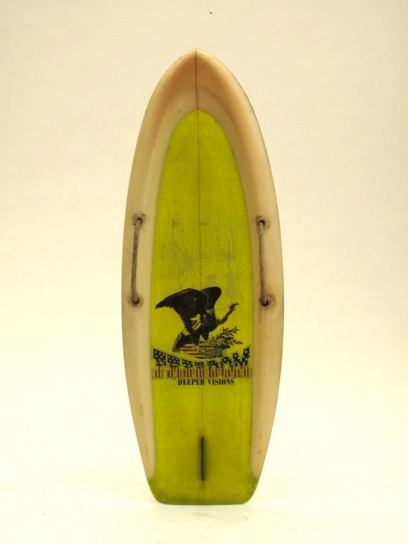 Fantastic Freedom Deeper Visions Knee-Board, Surfboard In Good Condition In Los Angeles, CA