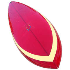 Early 1970's Swallow Tail Gun, Natural Progression Surfboard