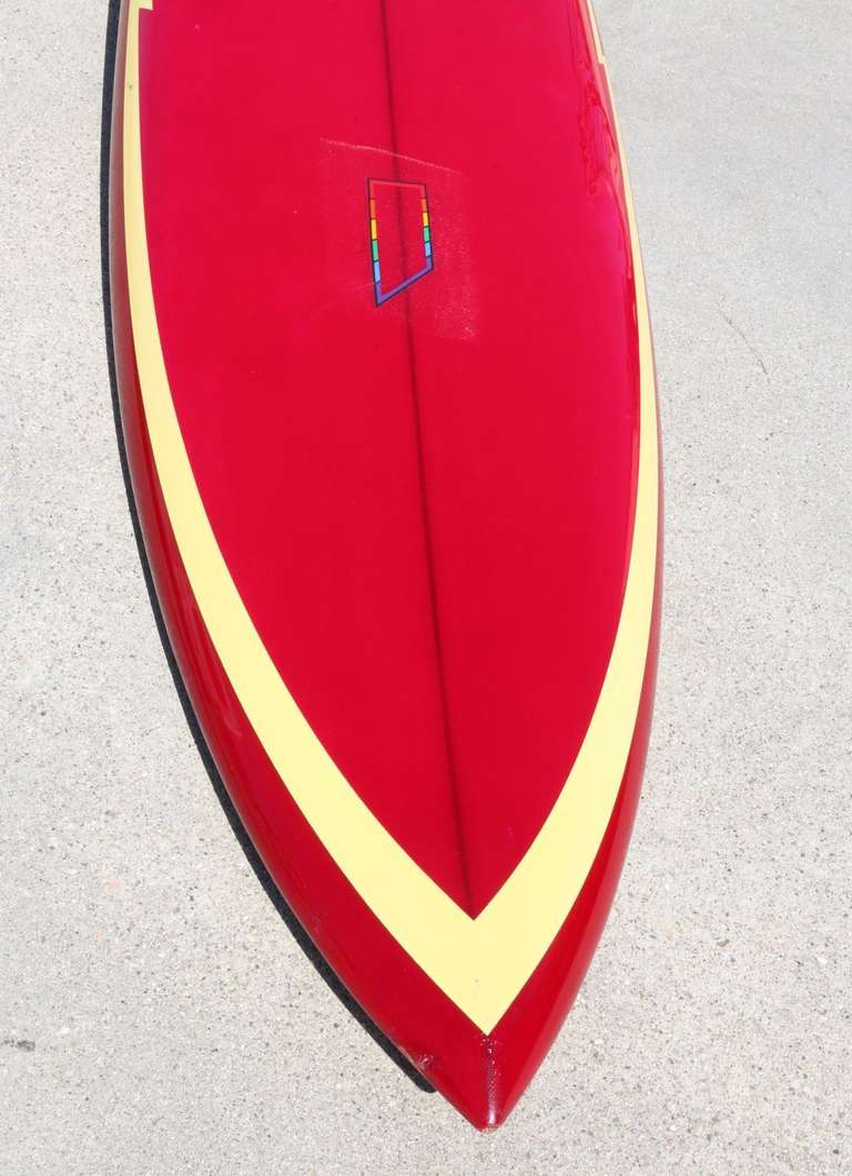 Early 1970's Swallow Tail Gun, Natural Progression Surfboard 3