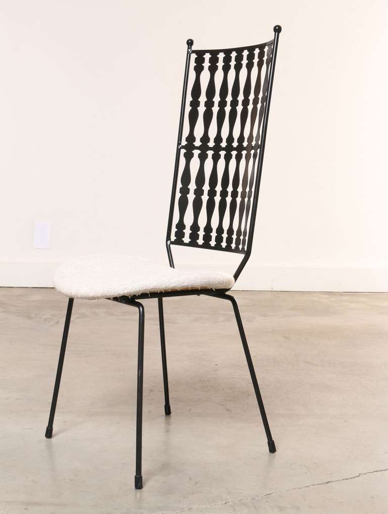 Wrought Iron Salterini Garden Table and Chairs, Maurizio Tempestini Designer