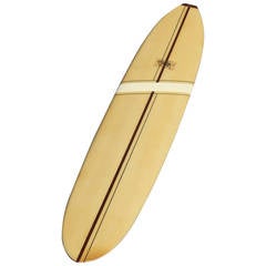 Vintage Ventura Longboard Surfboard, California, 1964