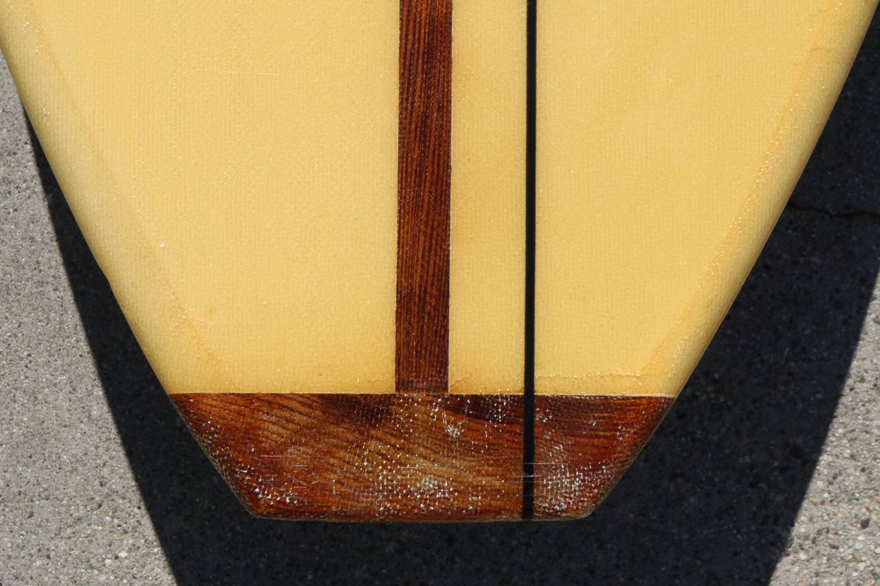 Mid-20th Century Ventura Longboard Surfboard, California, 1964