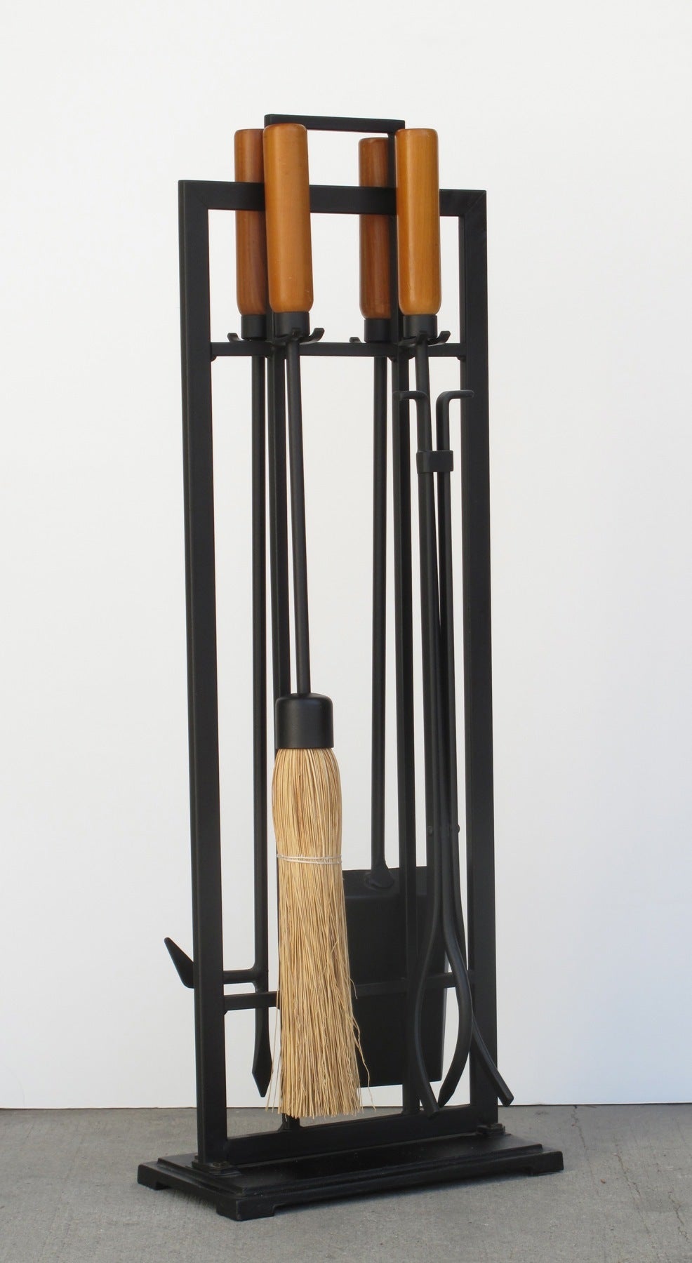 Mid-Century Modern Fireplace Tool Set