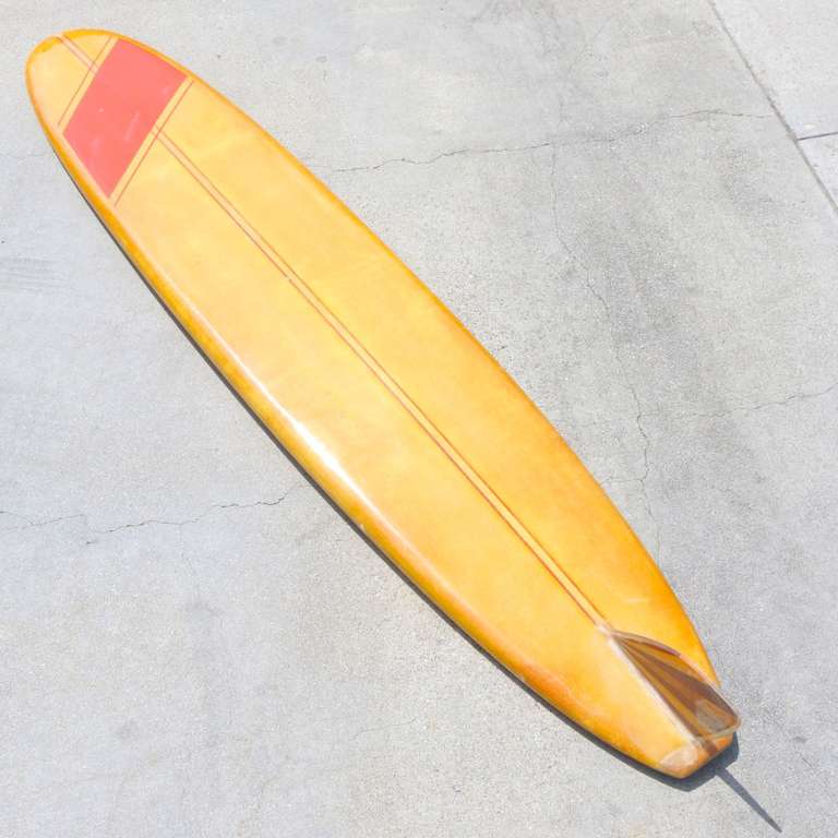 Fiberglass 1960's Waikiki Custom Surfboard by Healthways