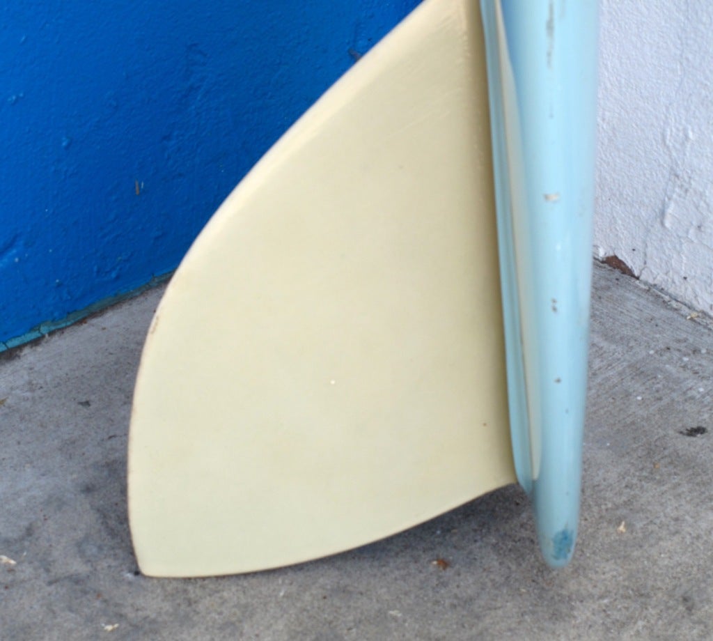 Fiberglass Early 1960s Dewey Weber Longboard Surf Board