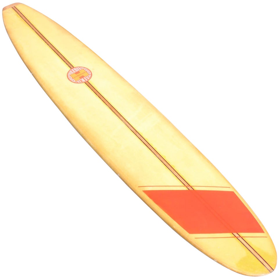 1960's Waikiki Custom Surfboard by Healthways