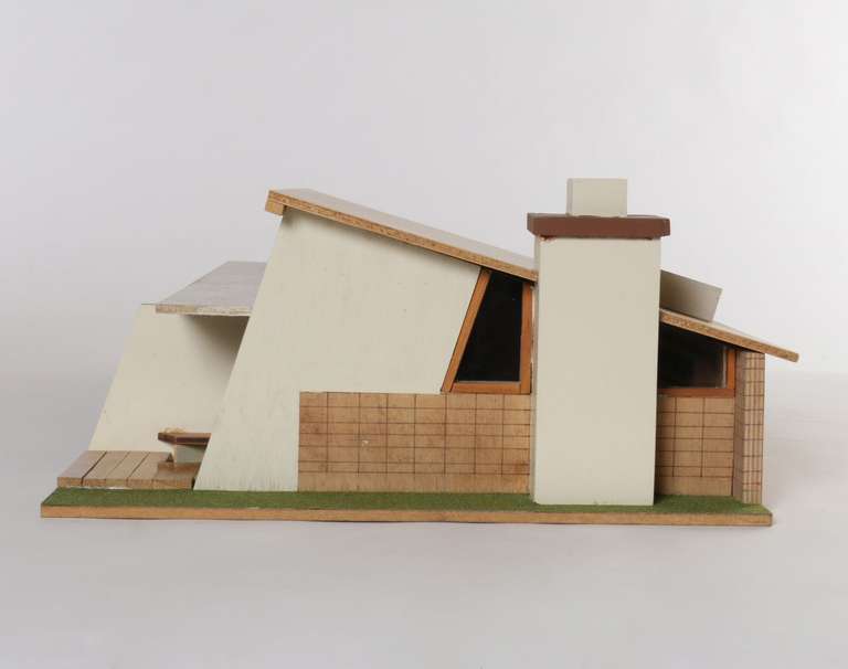 Mid Century Architectural House Model 1
