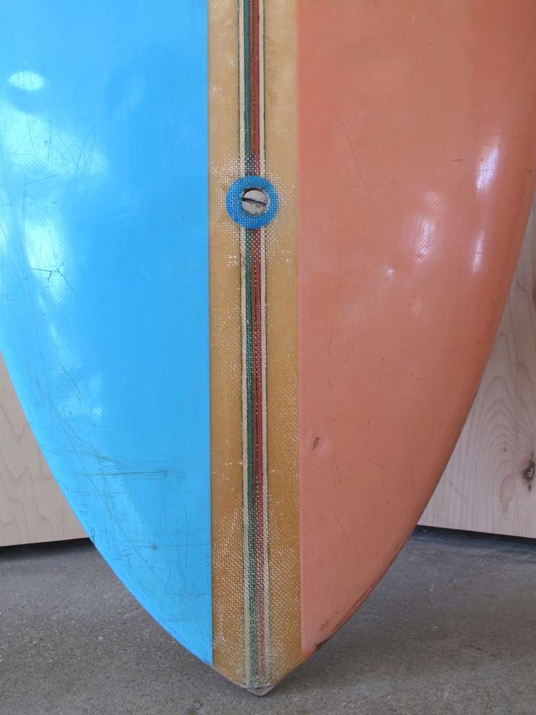 "The Master 8" Surfboard by Hansen, Late 1960s at 1stdibs