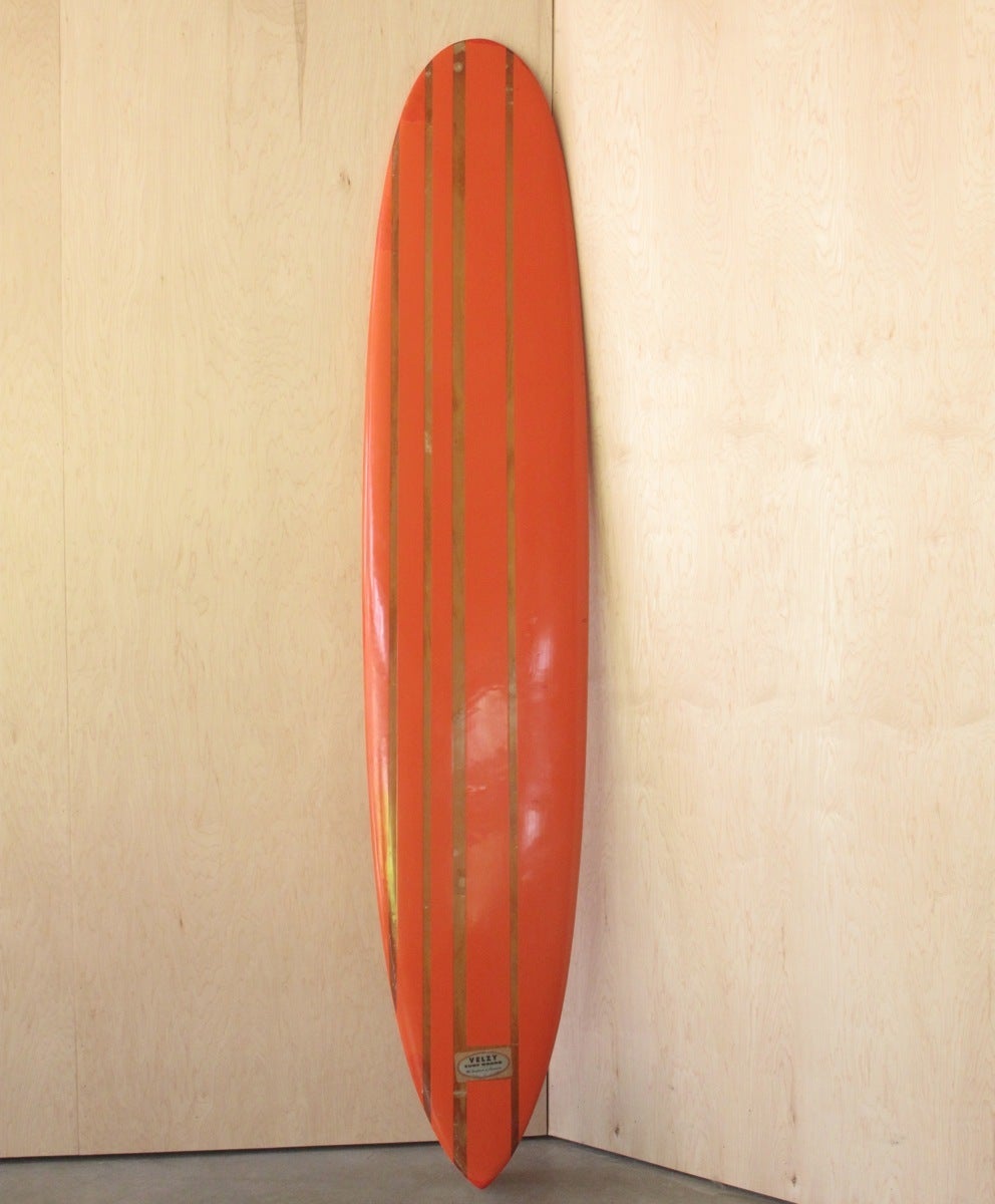 Dale Velzy Vintage Pintail Surfboard, 1950s