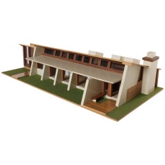 Mid Century Architectural House Model