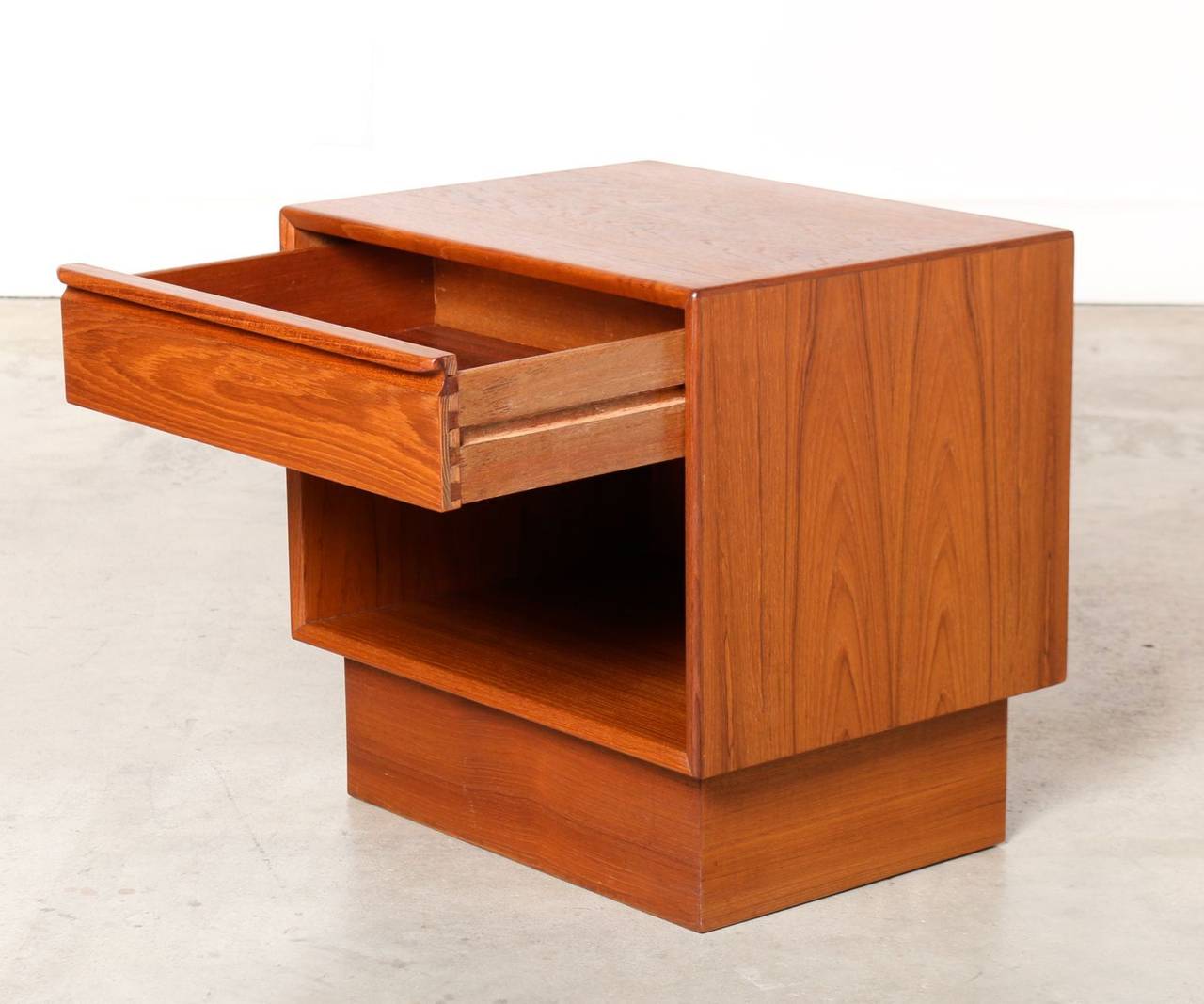 Mid-20th Century Teak Nightstands by Westnofa, Norway, 1960s