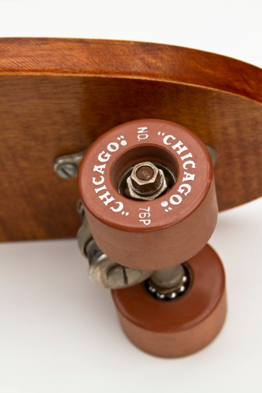 Hang Five Original Vintage Skateboard with Chicago Clay Wheels, Unused