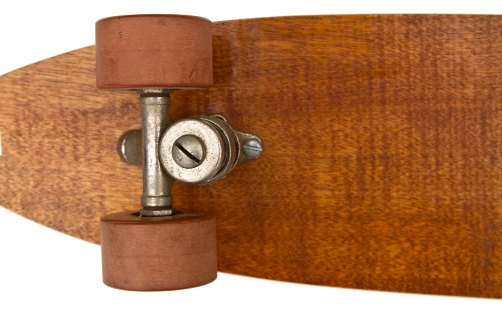 Hang Five Original Vintage Skateboard with Chicago Clay Wheels, Unused