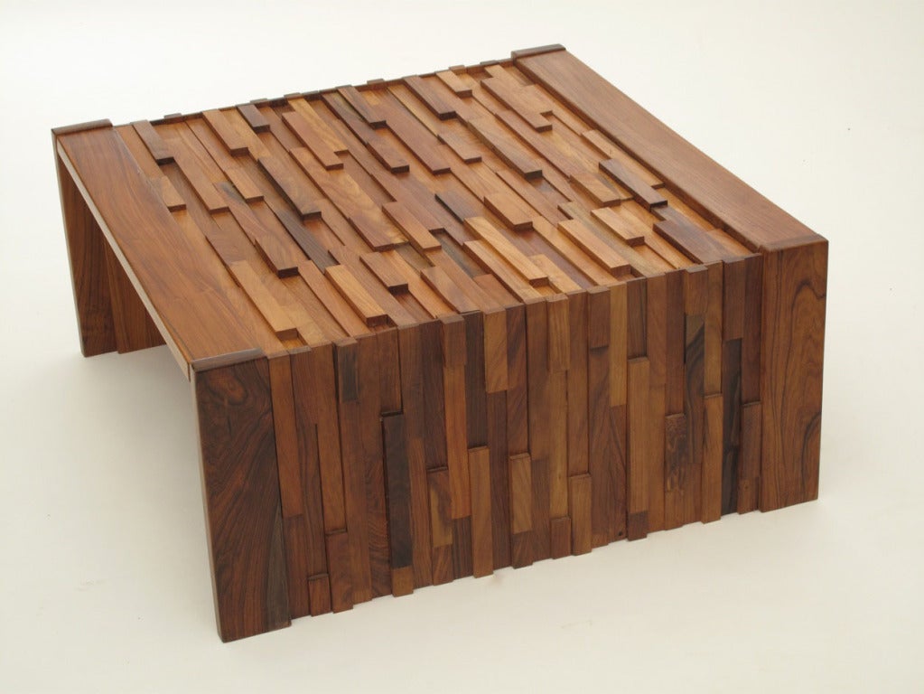 Percival Lafer 1960s Brazilian Jacaranda End Table