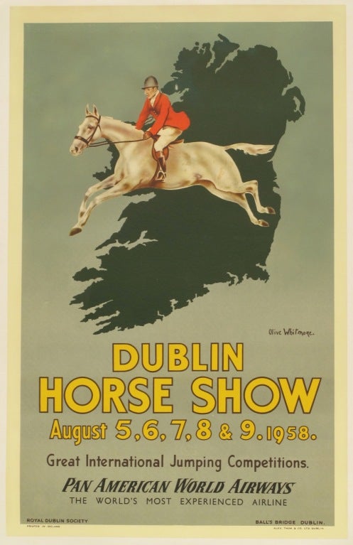 Dublin Horse Show Poster