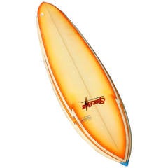 All Original Lightning Bolt Surfboard, Rory Russell Star Bolt, Mid-1970s